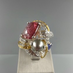 Anello "SCULTURA" in...