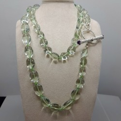 Collana "Prasiolite drop"...